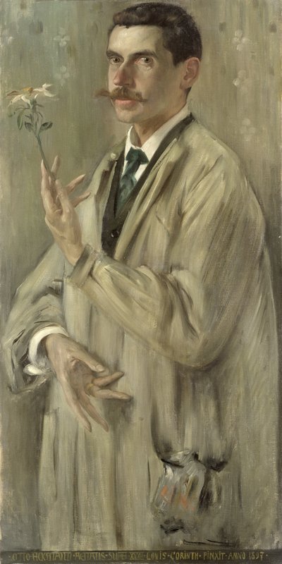 Il pittore Otto Eckmann (1865-1902) 1897 da Lovis Corinth